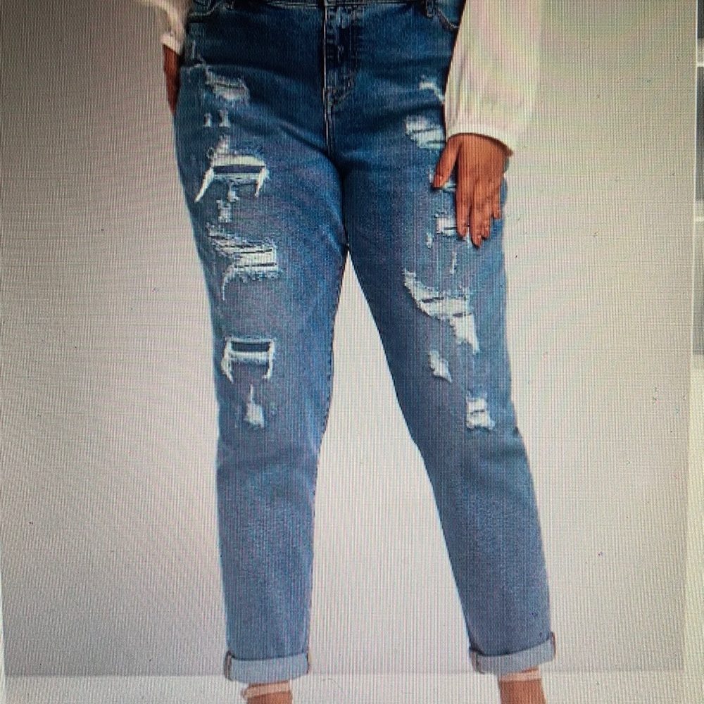 NWT - LB Boyfriend Jeans - Plus size